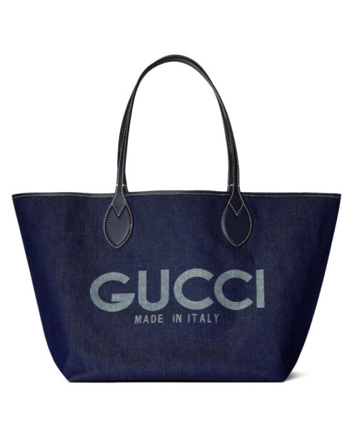 Gucci Totissima Medium Reversible Tote 820481 Blue